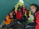 Shelter building on Wild Cat Island
